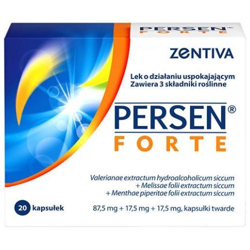 Miniaturka artykułu - Persen forte - 20 kapsułek