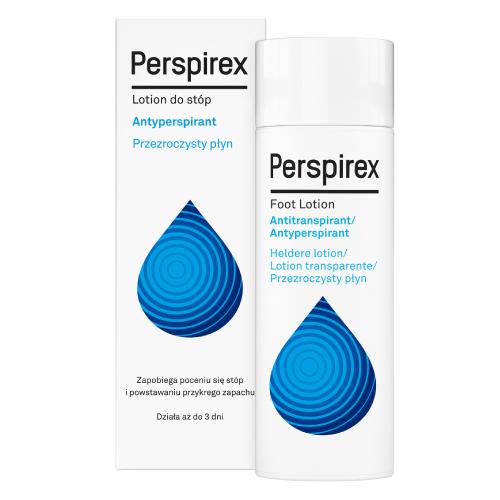 Miniaturka artykułu - Perspirex Foot Lotion Antyperspirant do st&oacute;p, 100 ml