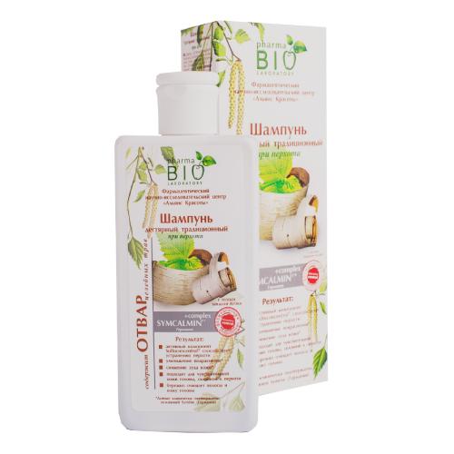 Miniaturka artykułu - Pharma Bio Szampon przeciwłupieżowy Dziegciowy, 200ml