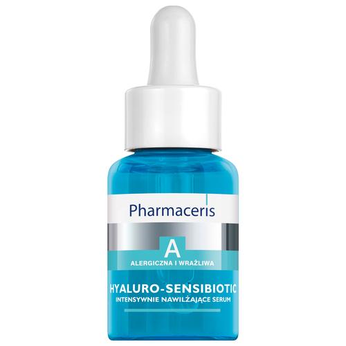 Miniaturka artykułu - PHARMACERIS A HYALURO-SENSIBIOTIC intensywnie nawilżające serum redukujące symptomy sk&oacute;ry wrażliwej, 30ml