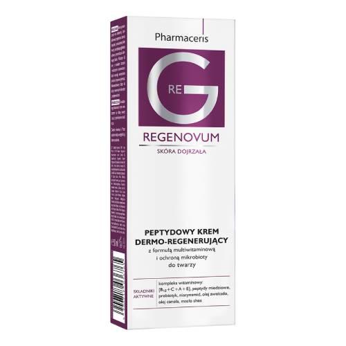 Miniaturka artykułu - Pharmaceris G Regenovum Peptydowy krem dermo-regenerujący do twarzy, 50 ml