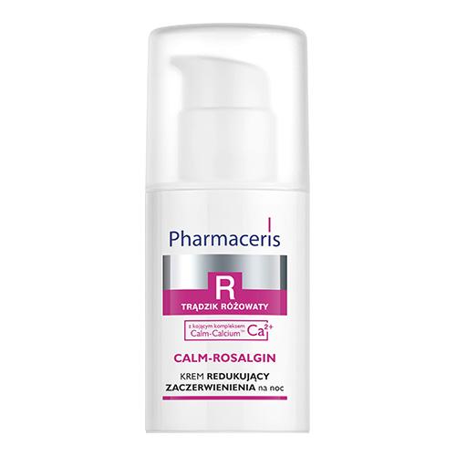 Miniaturka artykułu - PHARMACERIS R CALM-ROSALGIN Krem na noc redukujący zaczerwienienia, 30ml