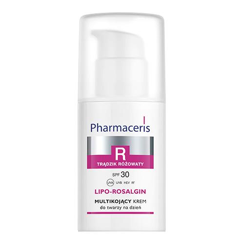 Miniaturka artykułu - Pharmaceris R LIPO-ROSALGIN Multikojący krem do twarzy na dzień SPF30, 30ml