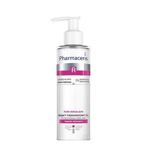 Miniaturka artykułu - PHARMACERIS R Puri-Rosalgin Kojący żel do mycia twarzy, 190ml/ USZKODZONA POMPKA 