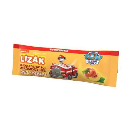 Miniaturka artykułu - Pharmasis Lizak na dolegliwości lokomocyjne o smaku morelowym, 1 szt.