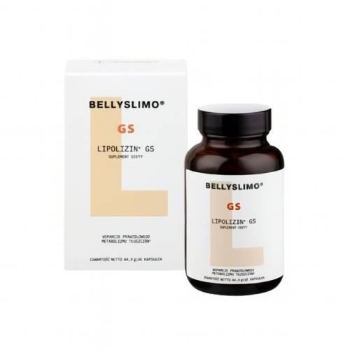 Miniaturka artykułu - Pharmaverum Bellyslimo Lipolizin GS, 60 kaps.