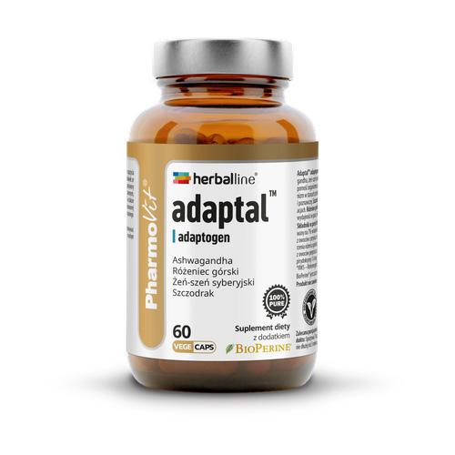 Miniaturka artykułu - PHARMOVIT Adaptal Adaptogen, 60 kaps.