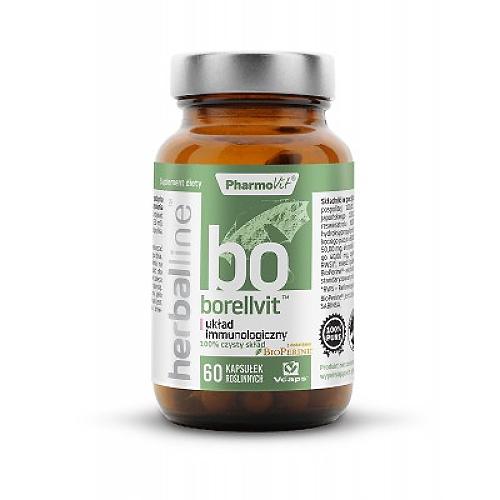 Miniaturka artykułu - PHARMOVIT Borellvit układ immunologiczny, 60 kaps.