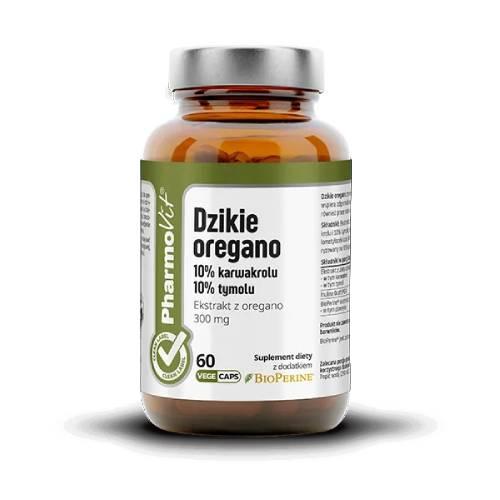 Miniaturka artykułu - PHARMOVIT Dzikie oregano, 60 kapsułek