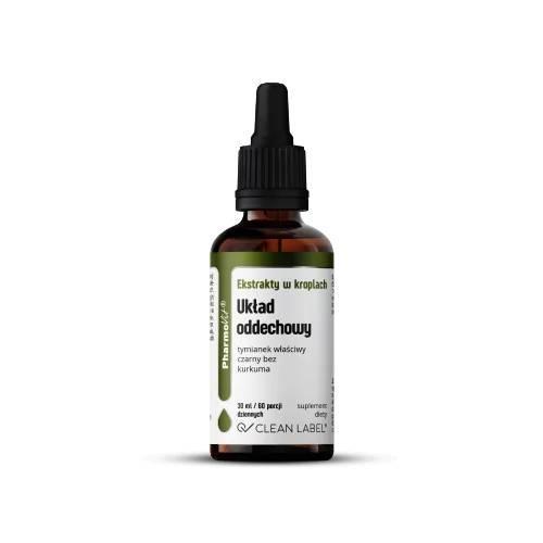 Miniaturka artykułu - PHARMOVIT Ekstrakty w kroplach Układ oddechowy, 30ml USZKODZONE / BRAK OPAKOWANIA TEKTUROWEGO