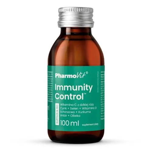 Miniaturka artykułu - PHARMOVIT Immunity Control Supples & Go shot, 100ml