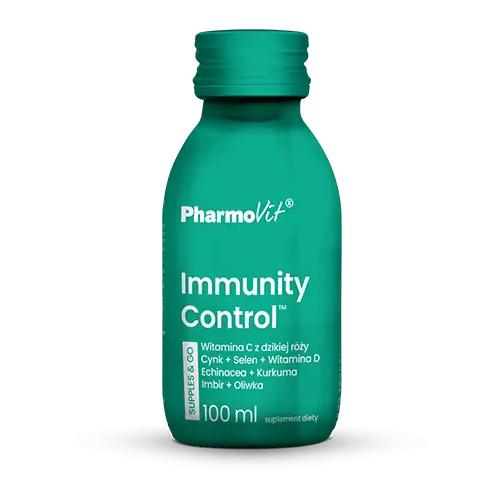 Miniaturka artykułu - PHARMOVIT Immunity Control Supples & Go shot, 100ml