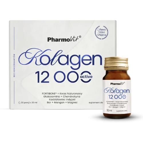 Miniaturka artykułu - Pharmovit Kolagen 12 000 Active, 30 x 30 ml