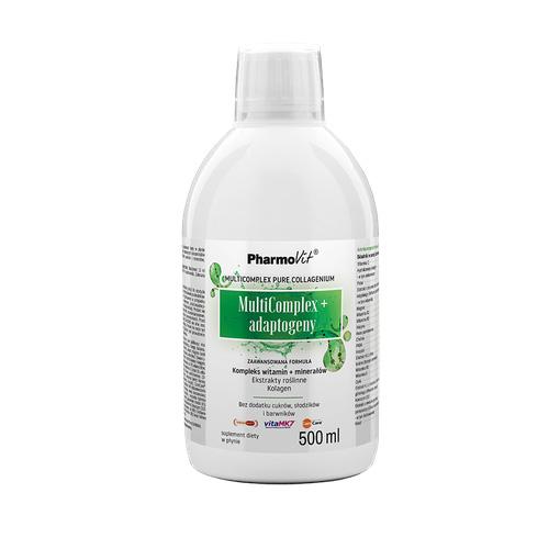 Miniaturka artykułu - PHARMOVIT MultiComplex + adaptogeny,  500 ml