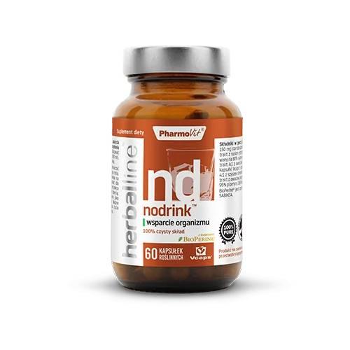 Miniaturka artykułu - PHARMOVIT Nodrink Wsparcie organizmu, 60 kaps.