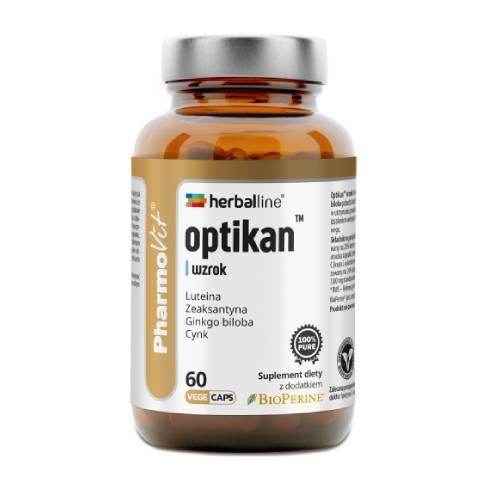Miniaturka artykułu - PHARMOVIT Optikan wzrok, 60 kaps.
