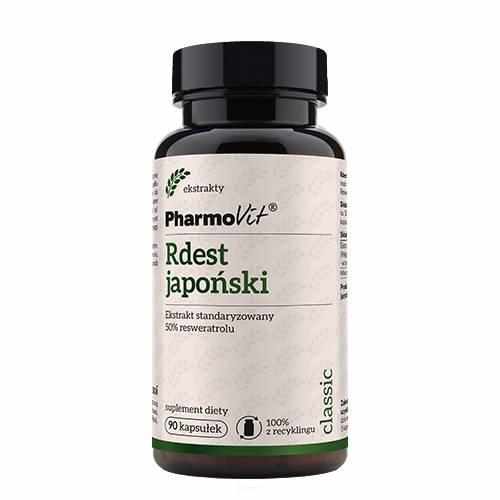 Miniaturka artykułu - PHARMOVIT Rdest japoński - 90kaps