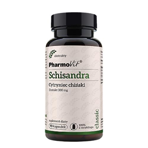 Miniaturka artykułu - Pharmovit Schisandra Cytyniec Chiński 300mg, 90 Kaps.