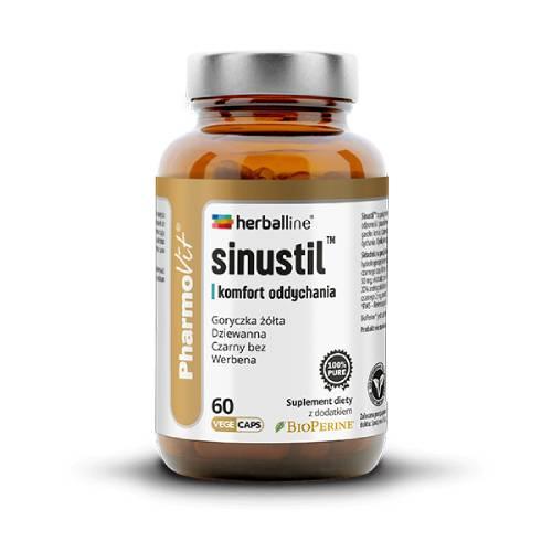 Miniaturka artykułu - Pharmovit Sinustil komfort oddychania, 60 kaps.