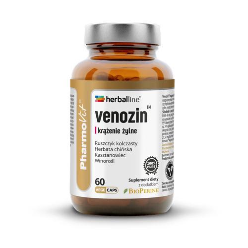 Miniaturka artykułu - PHARMOVIT Venozin krążenie żylne, 60 kaps.