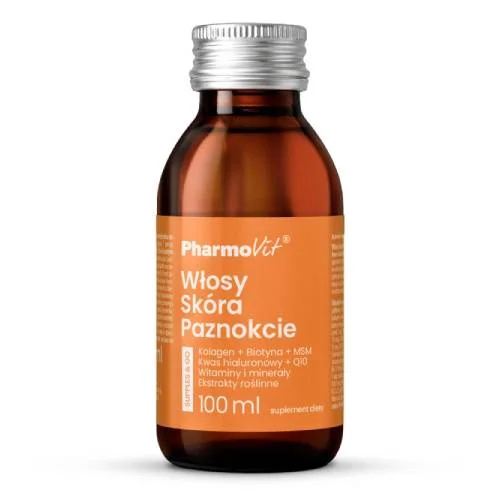 Miniaturka artykułu - PHARMOVIT Włosy Sk&oacute;ra Paznokcie Supples & Go, 100 ml