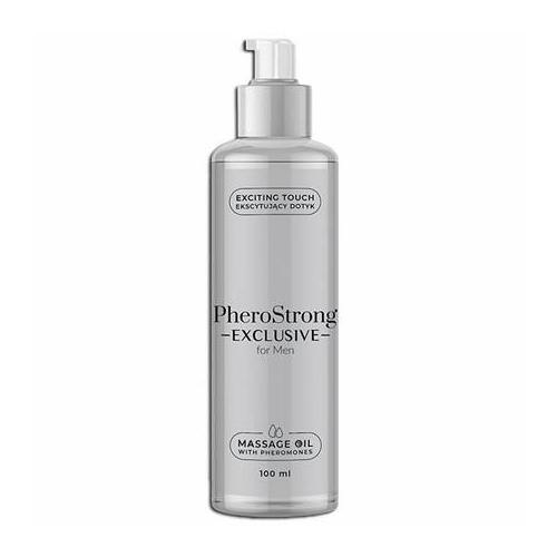 Miniaturka artykułu - PheroStrong EXCLUSIVE for Men Massage Oil, 100ml KR&Oacute;TKA DATA 31.10.2026
