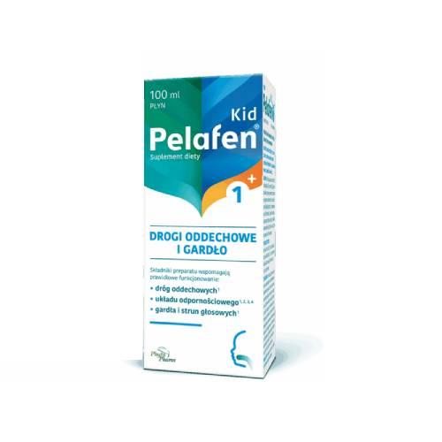 Miniaturka artykułu - Pelafen Kid 1+ Drogi oddechowe i gardło, 100 ml