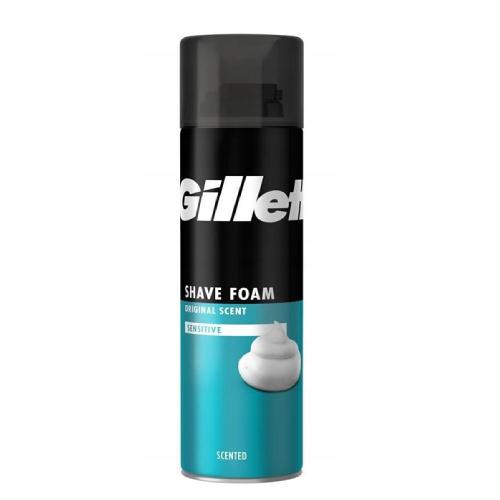 Gillette Pianka do golenia Sensitive, 200ml