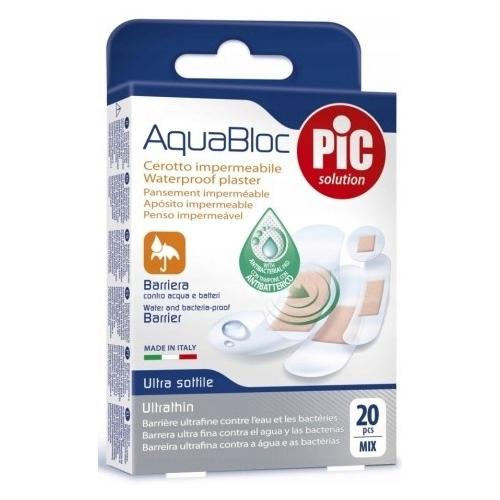 Miniaturka artykułu - PIC AquaBlock plastry mix, 20szt