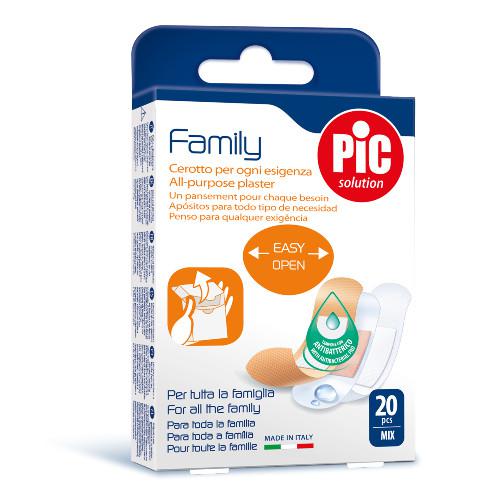 Miniaturka artykułu - PIC Family Plastry mix, 20szt.