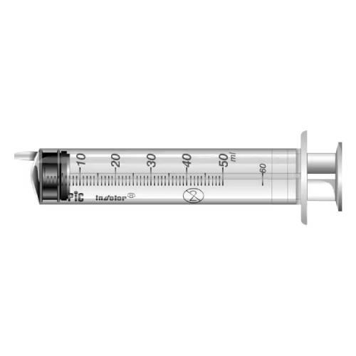 Miniaturka artykułu - PIC Strzykawka Luer Eccentric, 50 x 50 ml
