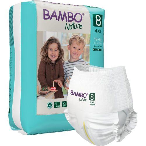 Miniaturka artykułu - Bambo Nature Pants 8 (4XL 19+kg) Pieluszki, 16 szt.