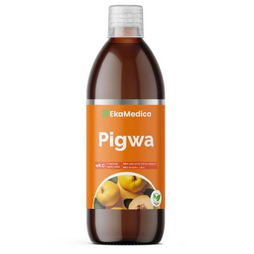 Miniaturka artykułu - Pigwa sok 100% EkaMedica - 500ml