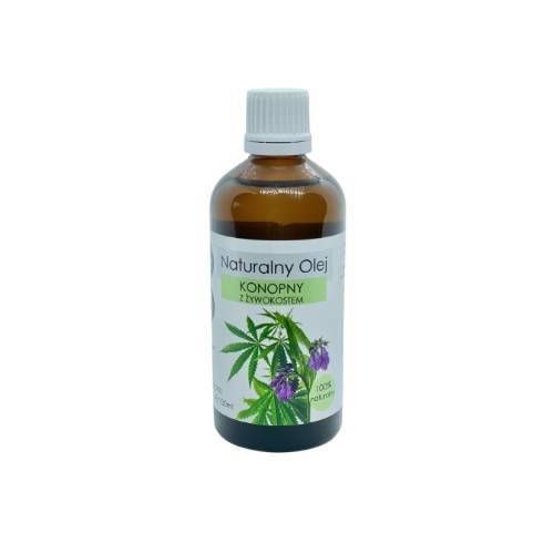 Miniaturka artykułu - PIJNONI Olej Konopny z Żywokostem, 100ml