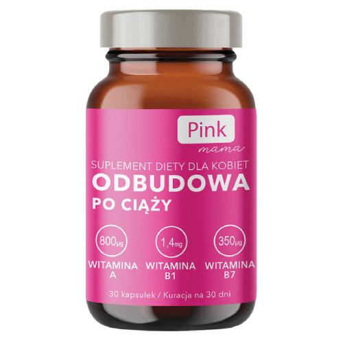 Miniaturka artykułu - Pink Mama Odbudowa po ciąży, 30 kaps.