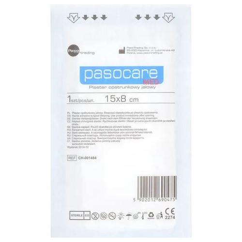Miniaturka artykułu - Pasocare Med Plaster opatrunkowy jałowy 15cmx8cm, 1szt.