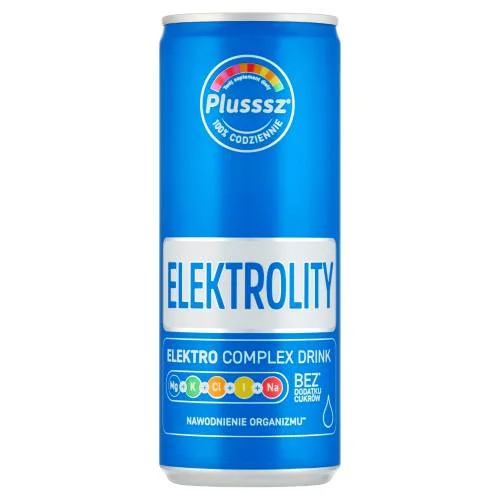 Miniaturka artykułu - Plusssz Elektrolity Elektro Complex Drink, 250 ml