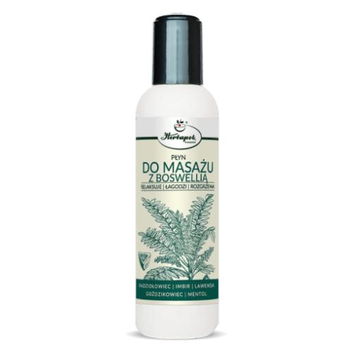 Miniaturka artykułu - Płyn do masażu z boswellią, 100 ml