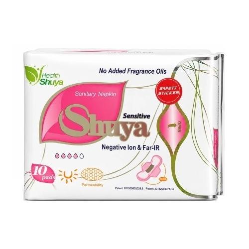 Miniaturka artykułu - Shuya Health Sensitive Podpaski dzienne, 10 szt.