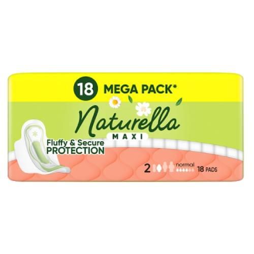Miniaturka artykułu - Podpaski NATURELLA Classic normal, 18szt.