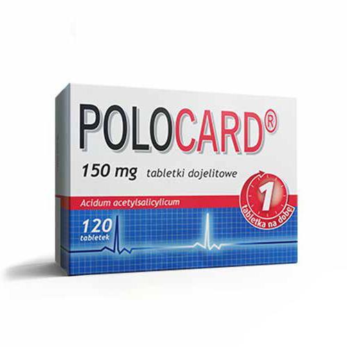 Miniaturka artykułu - Polocard 150mg, 120 tabletek dojelitowych USZKODZONE TEKTUROWE OPAKOWANIE