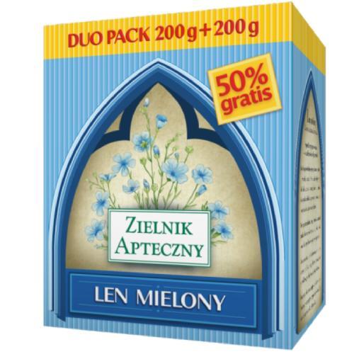 Miniaturka artykułu - POLPHARMA Len mielony duopack, 400g USZKODZONE OPAKOWANIE TEKTUROWE 