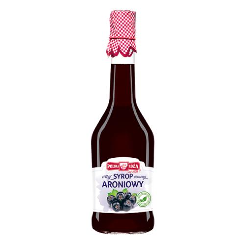 Miniaturka artykułu - POLSKA RÓŻA Syrop aroniowy, 500 ml 