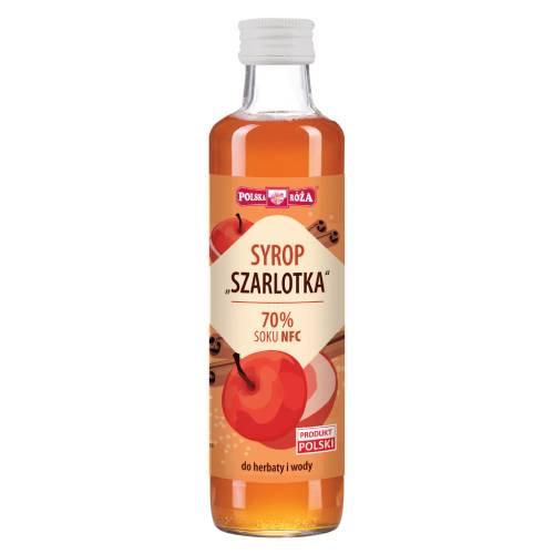 Miniaturka artykułu - POLSKA RÓŻA Syrop Szarlotka, 250 ml