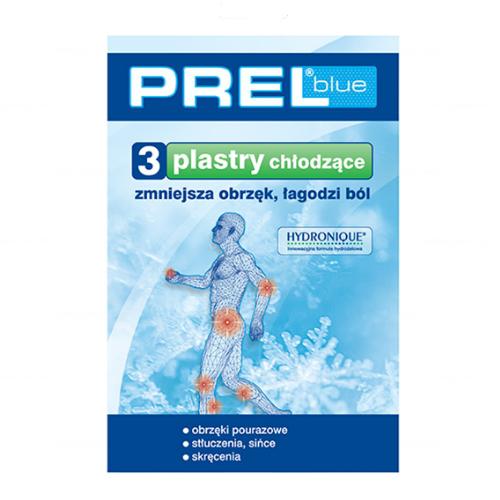 Miniaturka artykułu - PREL BLUE Plaster chłodzący - 3 sztuki