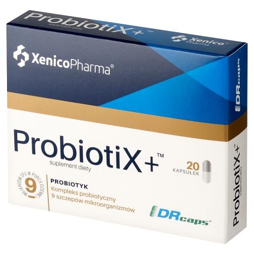 Miniaturka artykułu - ProbiotiX+ DRcaps Probiotyk, 20kapsułek