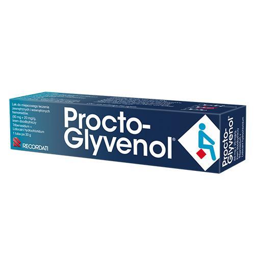 Miniaturka artykułu - Procto-Glyvenol krem doodbytniczy, 30 g  BRAK TEKTUTROWEGO OPAKOWANIA