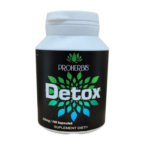 Miniaturka artykułu - Proherbis Detox, 100 kaps.