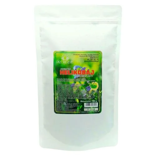 Miniaturka artykułu - Proherbis Herbatka Helikobaj, 100 g KR&Oacute;TKA DATA 30.11.2026