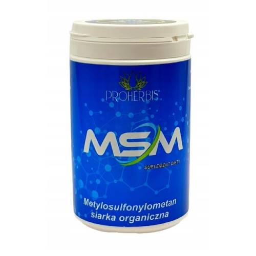 Miniaturka artykułu - PROHERBIS MSM Siarka Organiczna, 250 g